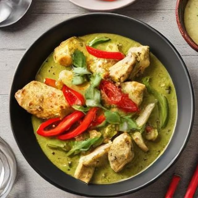 🌶Green Curry.