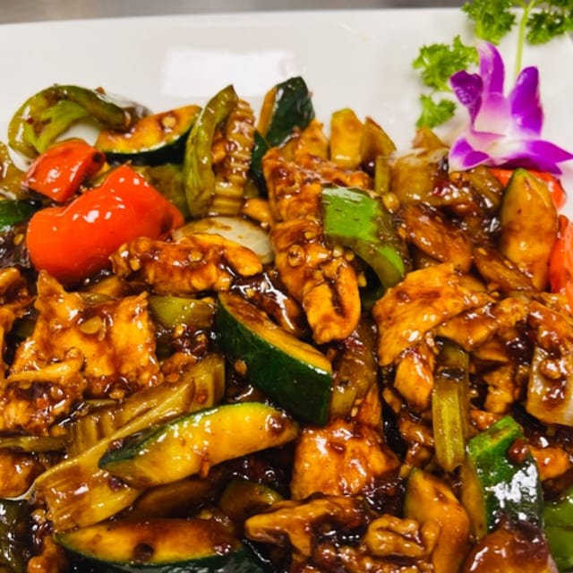 🌶Spicy Garlic Chicken.