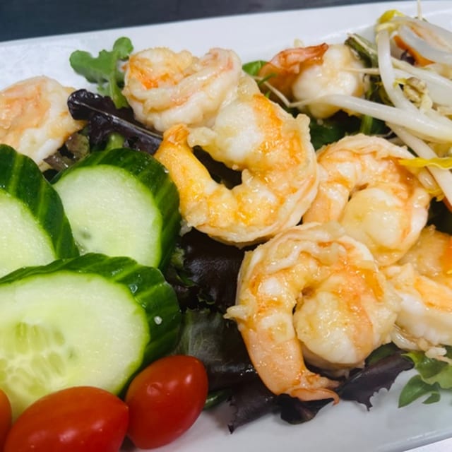 Grilled Shrimp Salad.