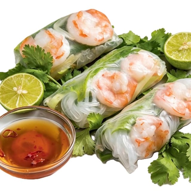 Thai Spring Rolls.