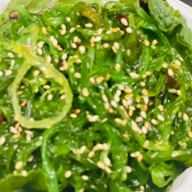 Seaweed Salad.