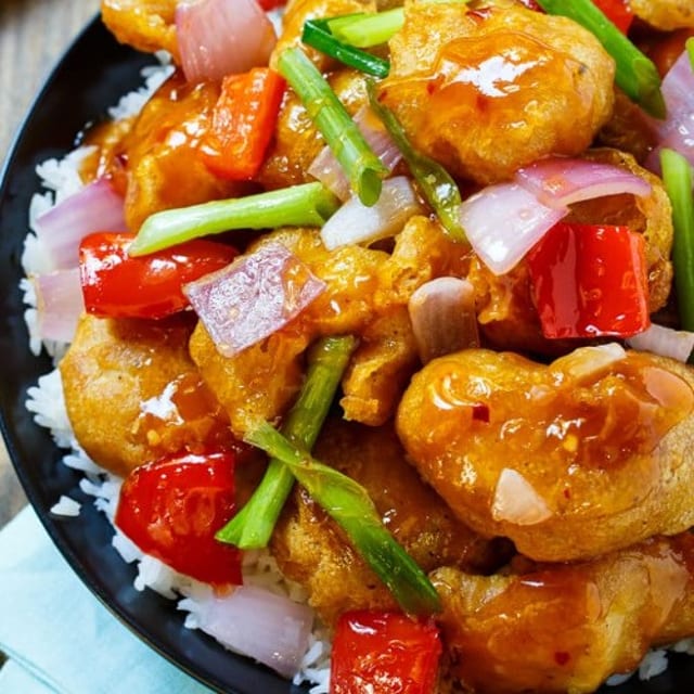 L.Sweet & Sour Chicken.