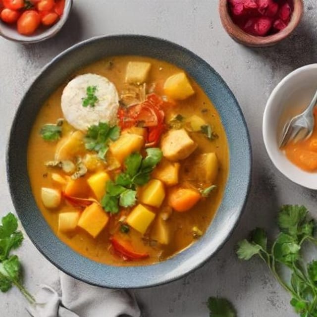 🌶Pineapple Curry.