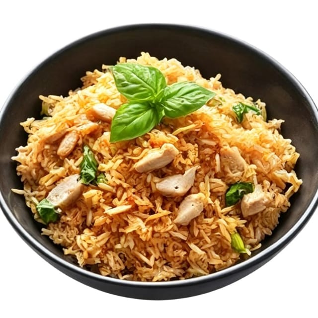 Basil Fried Rice.