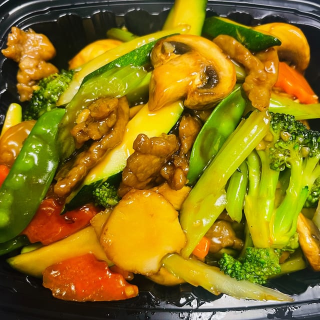 Beef Vegetables.