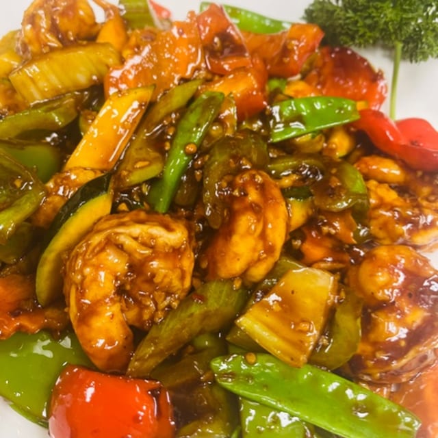 🌶Szechuan Shrimp.