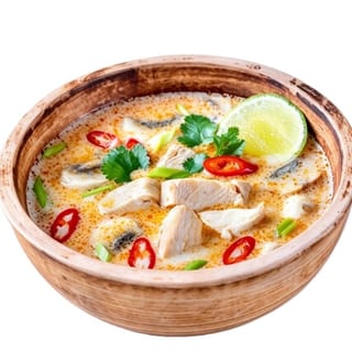 Chicken Coconut Soup (Tom Kha Gai)
