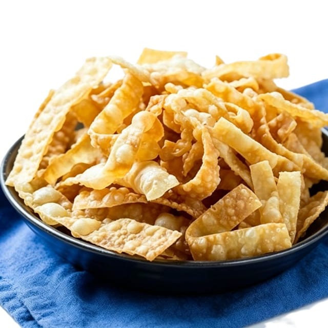 Side Crispy Wonton Noodles.