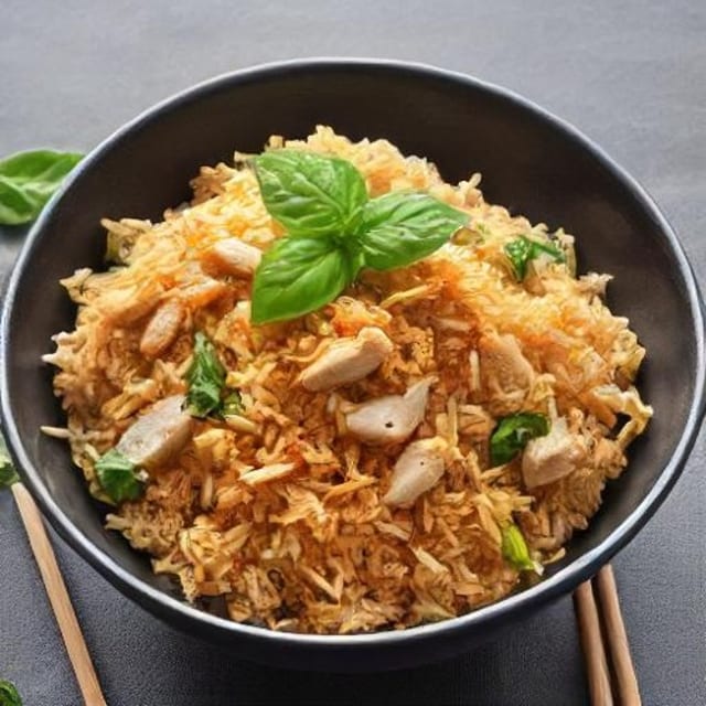 🌶Basil Fried Rice.