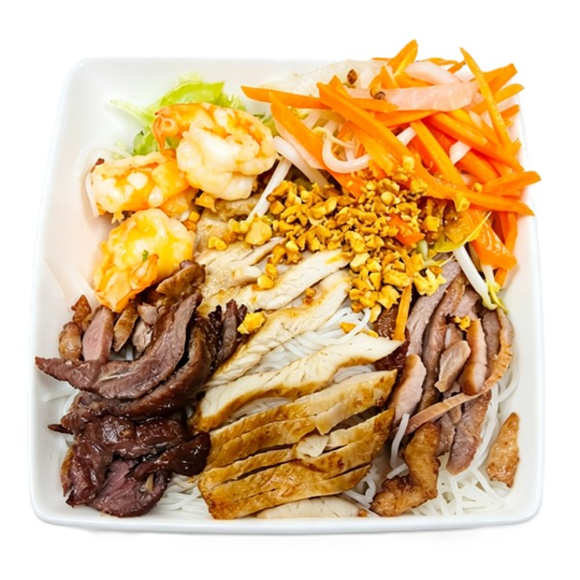 Vietnamese Rice Noodle Bowl Party Tray.