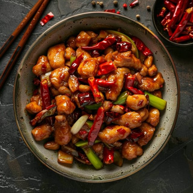 🌶L.Szechuan Chicken.