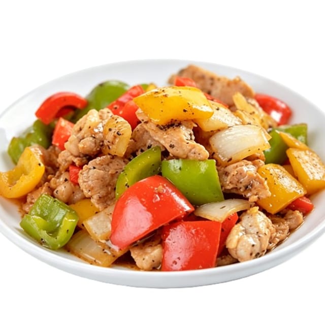 Spicy Garlic Pork.