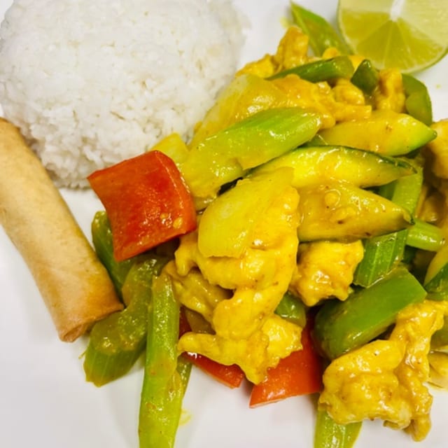 L.Thai Curry Lime Chicken.