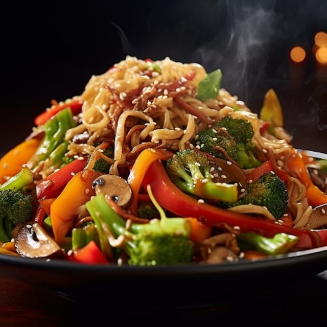 House Pan Fried Noodles.