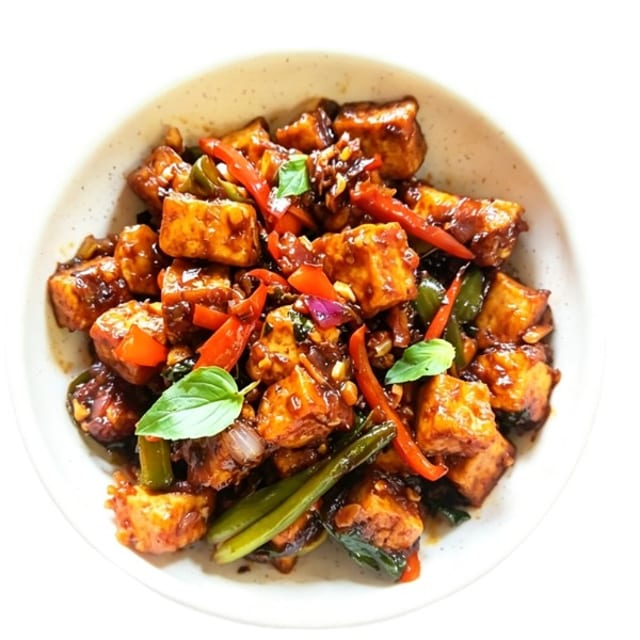 Thai Basil Tofu.
