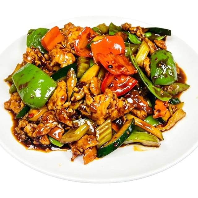 Szechuan Chicken.