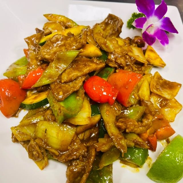 Thai Curry Lime Beef.