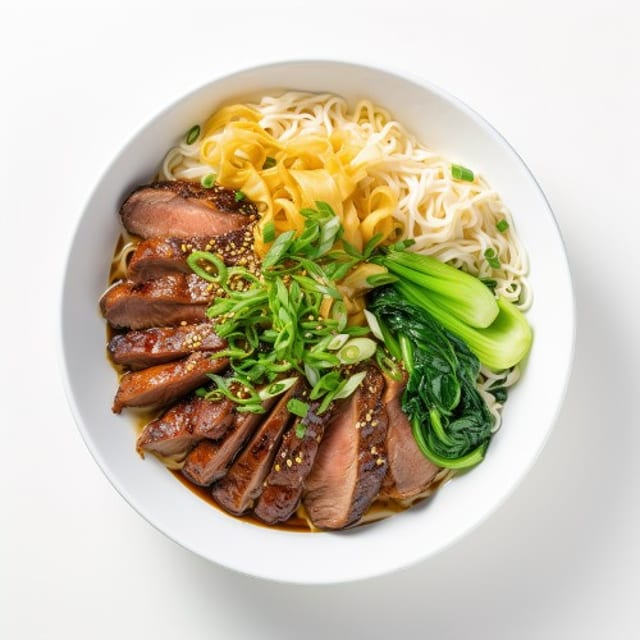 L. Pork Rice Noodle Bowl.