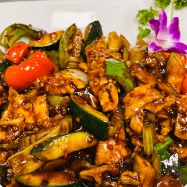 🌶L.Spicy Garlic Chicken.