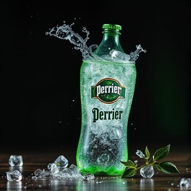 Perrier Water.