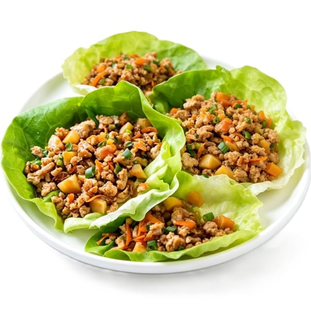 Chicken Lettuce Wrap.