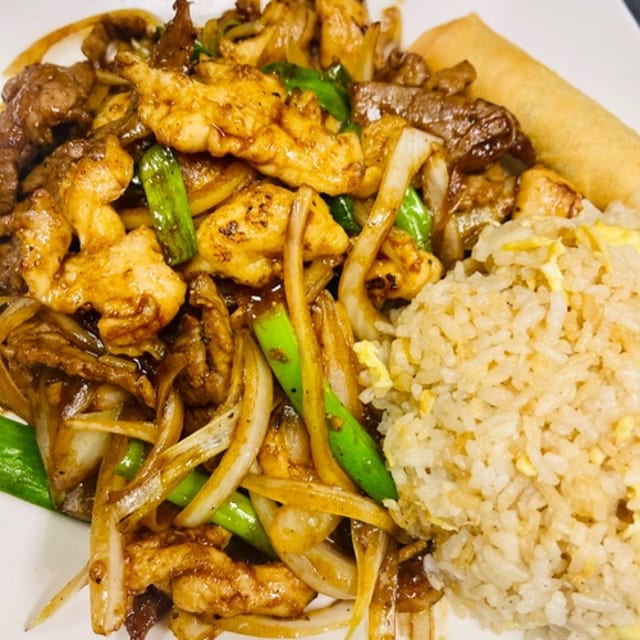 L.Mongolian Chicken.