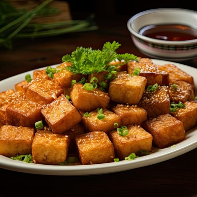 Golden Tofu.