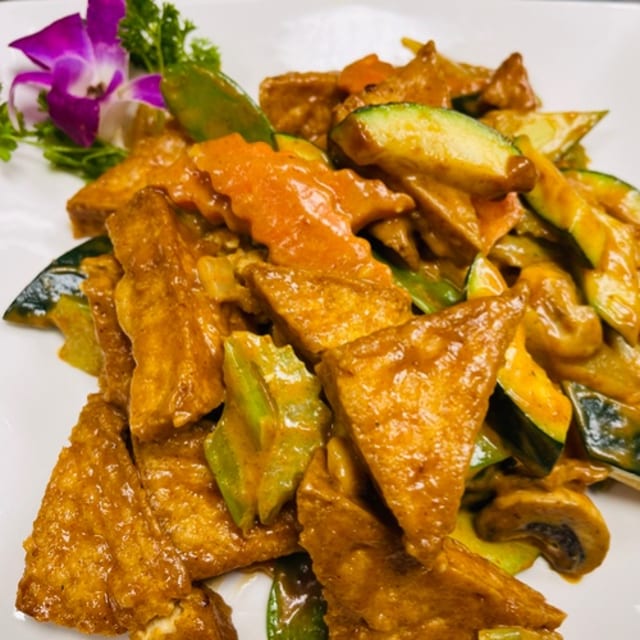 Thai Peanut Tofu.